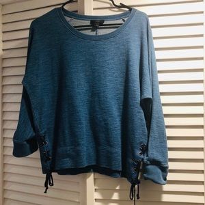 “Denim” crewneck